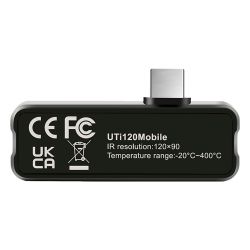 Uni-Trend UTI12MOBILE - Cámara termica portátil para smartphone, Medición…