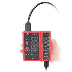 Uni-Trend UT681HDMI - Tester de cabos, Verificação do estado dos cabos…
