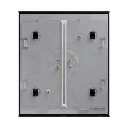 Ajax AJ-CENTERBUTTON-2G-B - Panel táctil para interruptor de luz doble ,…