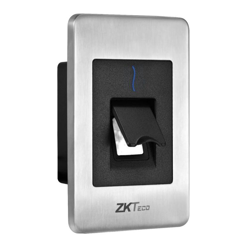 Zkteco ZK-FR1500S-WP-EM - Lector de acceso, Acceso por huella y tarjeta EM,…