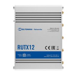 Teltonika TK-RUTX12 - Teltonika Router 4G Industrial, Doble Módem 4G Cat 6…