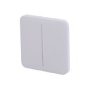 Ajax AJ-SOLOBUTTON-2G-FOG - Touch panel for double light switch, Compatibility…