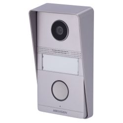 Hikvision DS-KV1101-ME2/Surface - Videoportero 2 hilos analógico, Cámara 2 Mpx | Audio…