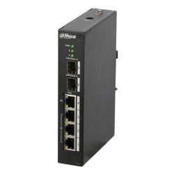 Dahua PFS3206-4P-120 Extended Temp Range PoE Switch 3 ports…