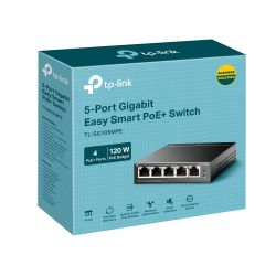 TP-Link TL-SG105MPE commutateur réseau L2 Gigabit Ethernet…