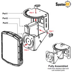 Spotter Global SP-MOUNT-ARM SPOTTER