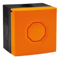 STI WSS3 EE04 STI. WSS3 push button. Orange casing and button