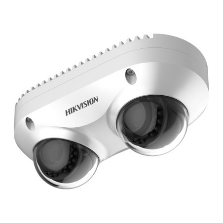 Hikvision Solutions DS-2CD6D42G0-IS(2.8mm) -  Cámara Panorámica IP 4 Mpx, 1/3” Progressive Scan…