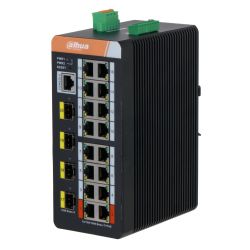 Dahua IS4420-16GT-240 Industrial PoE 2.0 Switch 16 Gigabit ports…