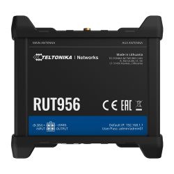 Teltonika TK-RUT956 - Teltonika Router 4G Industrial, 4 portas Ethernet RJ45…