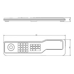 Dahua NKB5200-F Joystick avec Ecran Tactile 10.1" IP RS485 USB…