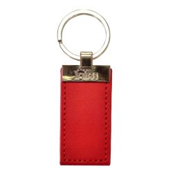 Inim NBOSS-R Leather key fob for NBY proximity readers. Red color