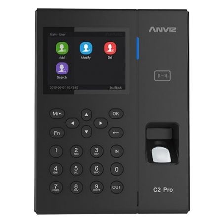 Anviz C2PRO-DUAL - Control de presencia y acceso Anviz, Huella, tarjeta…