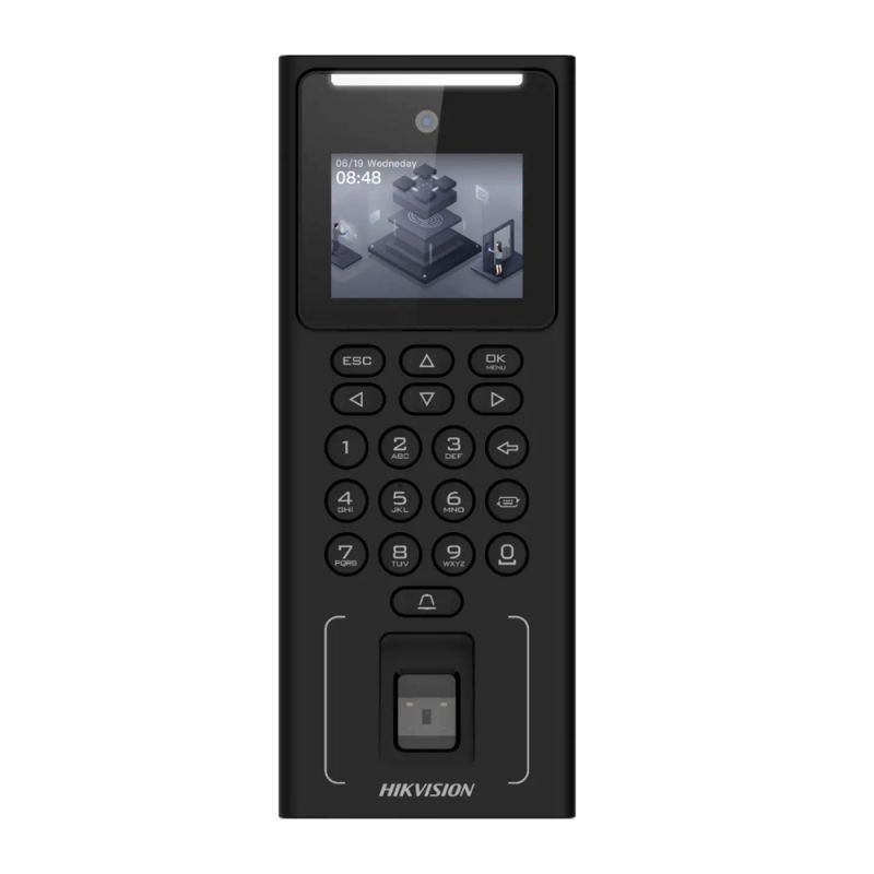 Hikvision DS-K1T321EFX - Control de acceso y presencia, Facial, huella, tarjeta…