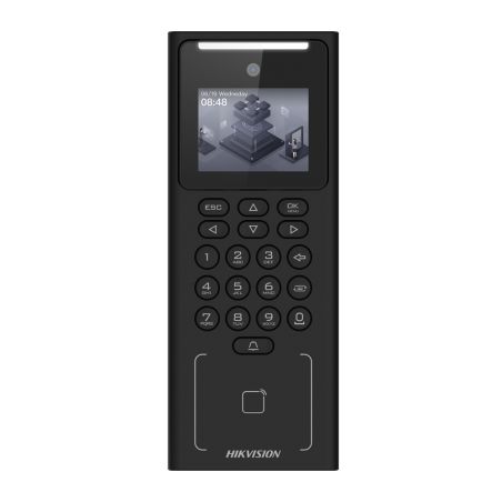 Hikvision DS-K1T321EX - Control de acceso y presencia, Facial, tarjeta EM y…