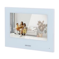 Hikvision DS-KH6320Y-WTE2/White - Monitor para videoportero, Pantalla TFT de 7\",…