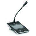 BOSCH PRA-CSLD Touch call station with gooseneck microphone, powered by PoE and connected to the…