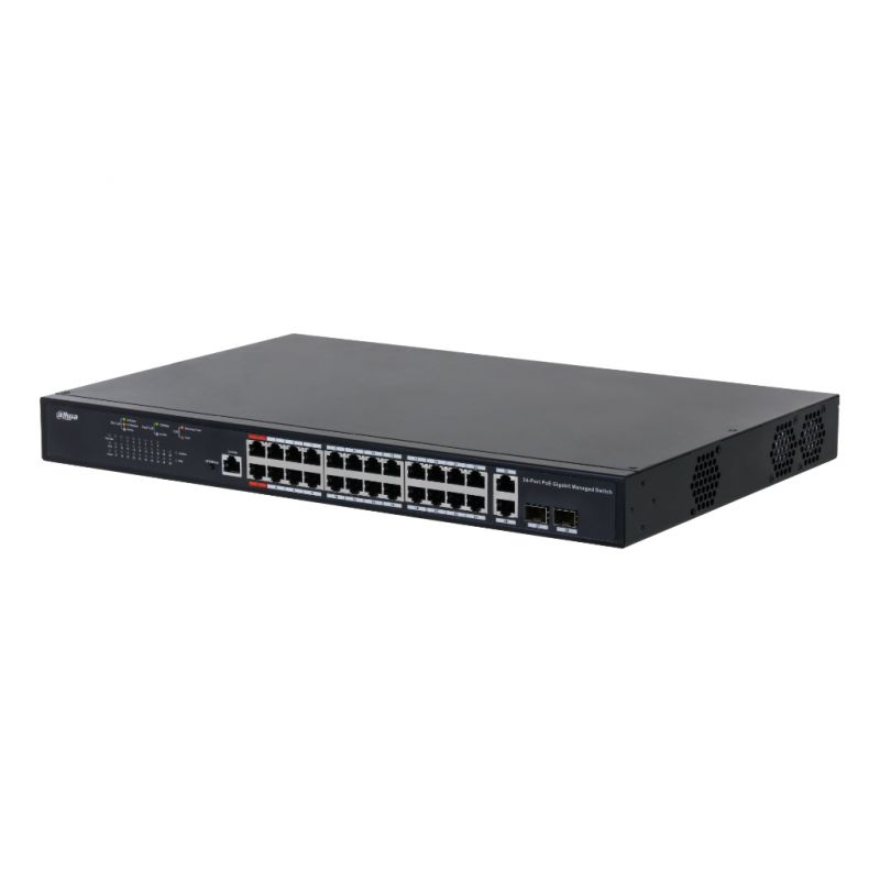 Dahua PFS4226-24GT-230 PoE 2.0 Switch 24 ports 10/100/1000 + 2…