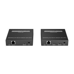HDMI-EXT-1080p60-KVM150 - Extensor HDMI con KVM, Emisor y receptor, Alcance 150…