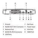 Dahua NVR4108-8P-EI NVR 8 canaux 256Mbps H265 HDMI 8PoE 1HDD AI