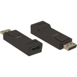 KRAMER 99-9797012 AD-DPM/HF is a DisplayPort male to HDMI female adapter that enables the…