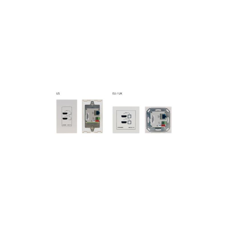 KRAMER 20-804970590 WP − 211T es selector automático Wall plate de alto rendimiento para…