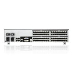 ATEN KN4164V-AX-G 64-Port 5-Bus KVM Over IP Switch with Audio & Virtual Media Support