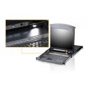 ATEN KL1508AM-AXA-XG The ALTUSEN KL1508A KVM switch with LCD screen has a single 17 or 19-inch…