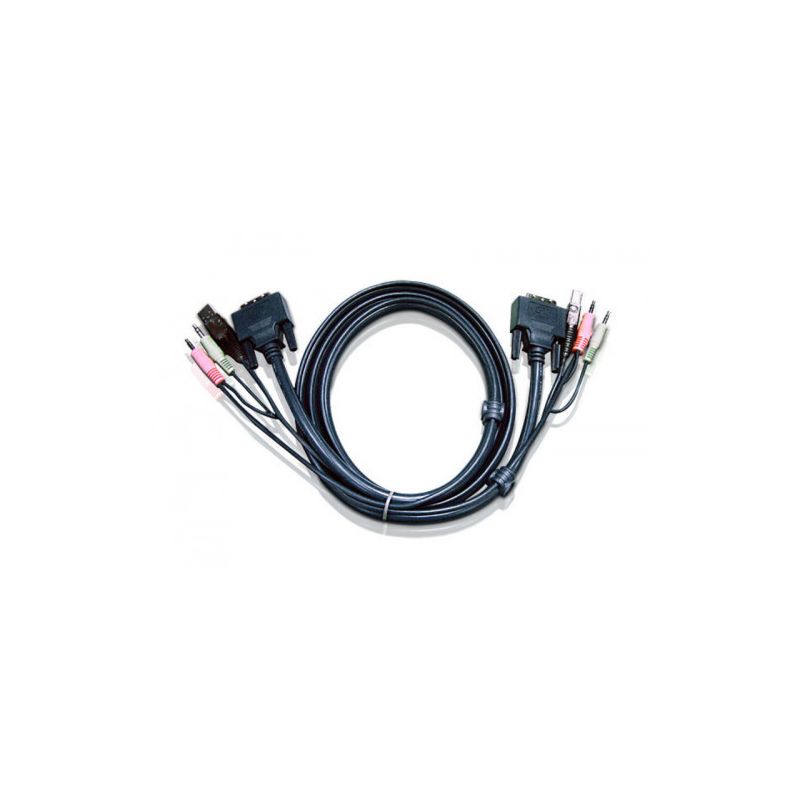 ATEN 2L-7D02U Aten 6ft USB DVI-D Single Link