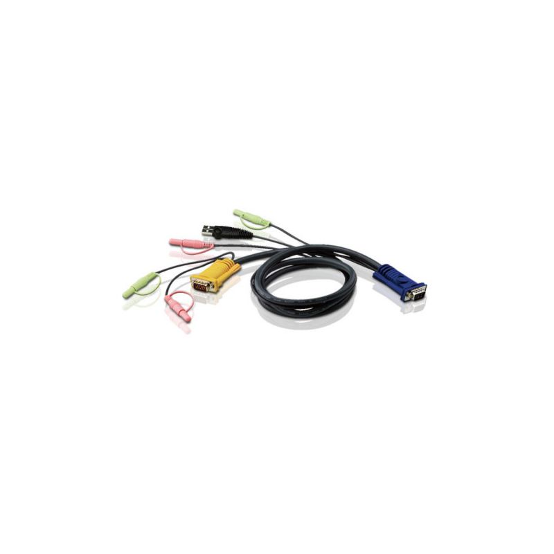 ATEN 2L-5305U Aten USB KVM Cable with audio and SPHD 3 in 1 of 5 m