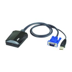 ATEN CV211-AT L'adaptateur de chariot d'urgence pour console KVM USB pour ordinateur portable CV211…