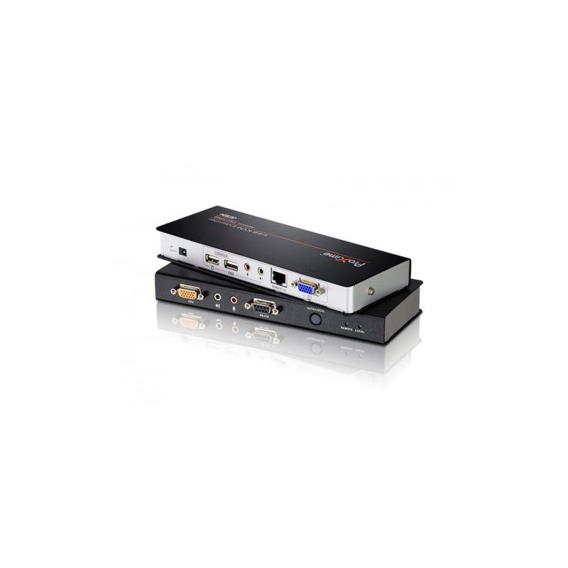 ATEN CE770-AT-G Features - Local and remote units can be connected at distances up to 300 m via…