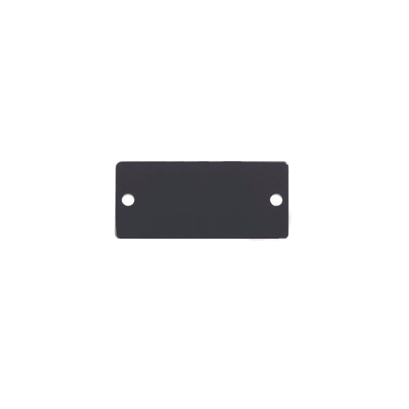 KRAMER 85-820299 Insertion Wall Plate Space\nBlank Cover — For unused insertion wall plate…
