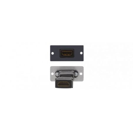KRAMER 85-0009399 Inserção HDMI da placa de parede\nConexões do painel frontal — HDMI…