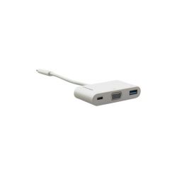 KRAMER 99-97210003 The Kramer ADC−U31C/M1 is a USB 3.1 Type C to multiple port adapter cable,…