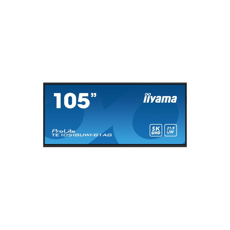 IIYAMA TE10518UWI-B1AG iiyama PROLITE. Conception du produit : Tableau de chevalet numérique
