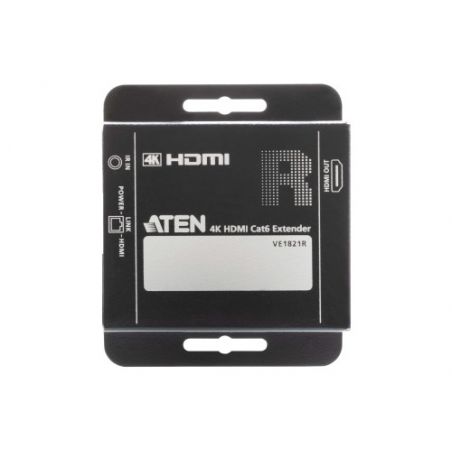 ATEN VE1821-AT-G Transmissão HDMI 4K cristalina com latência zero em até 40 m via cabo Cat 6…