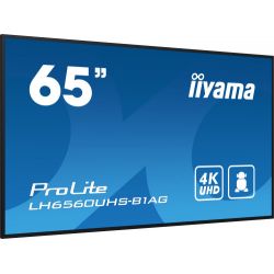 IIYAMA LH6560UHS-B1AG iiyama PROLITE. Conception du produit : Tableau de chevalet numérique