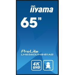 IIYAMA LH6560UHS-B1AG iiyama PROLITE. Design do produto: Quadro de cavalete digital