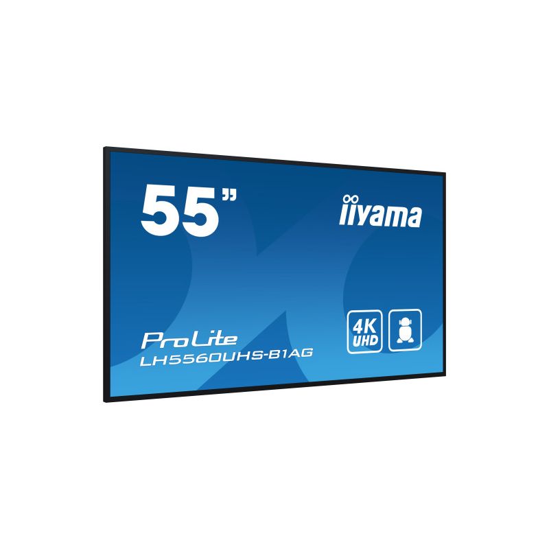IIYAMA LH5560UHS-B1AG iiyama PROLITE. Diseño de producto: Pizarra de caballete digital