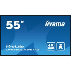 IIYAMA LH5560UHS-B1AG iiyama PROLITE. Conception du produit : Tableau de chevalet numérique