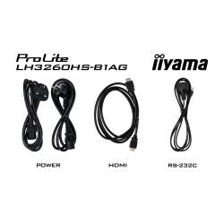 IIYAMA LH3260HS-B1AG iiyama PROLITE. Conception du produit : tableau de chevalet numérique