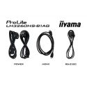 IIYAMA LH3260HS-B1AG iiyama PROLITE. Design do produto: Quadro de cavalete digital