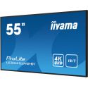 IIYAMA LE5541UHS-B1 Installé dans un cadre fin, l'iiyama LE5541UHS est un écran d'affichage…