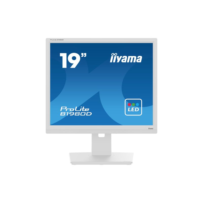 IIYAMA B1980D-W5 Designed for businesses, this LED backlit monitor with 150mm height adjustment and…