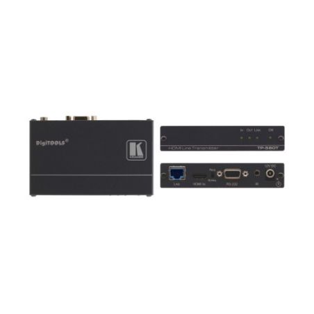 KRAMER 50-80572390 4K60 4:2:0 HDMI HDCP 2.2 transmitter with RS–232 and IR over HD BaseT long…