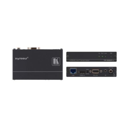 KRAMER 50-80572290 KRAMER AVSM 4K60 4:4:4 HDMI EXTENDER WITH USB, ETHERNET, RS-232 AND IR OVER…