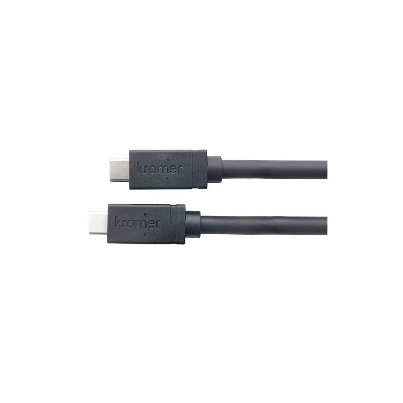 KRAMER 96-0235106 C-U32/FF es un cable USB-C(M) a USB-C(M), USB 3.2 Gen-2 SuperSpeed+ que ofrece un…