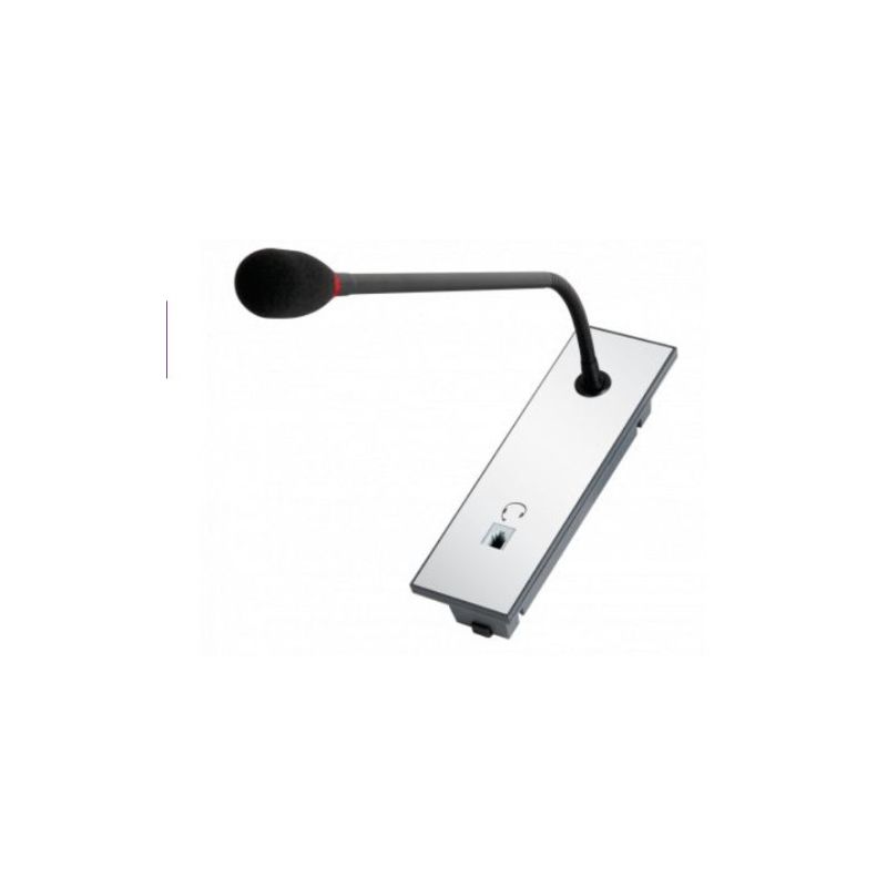 COMMEND C-CDMI50PHD Módulo de micrófono de cuello de cisne con toma para auriculares