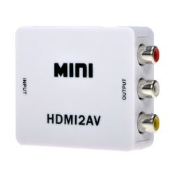 Converteur HDMI vers AV 3xRCA (audio+video)  alimentation par USB